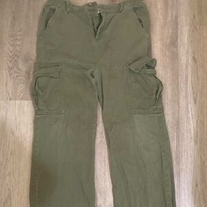 Men's Green Cargo Pants